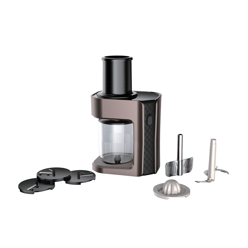 How does the electric spiralizer handle large quantities of vegetables?